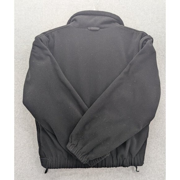 5.11 Tactical Series Jacket Mens Large Black Fleece Zip Off Sleeves Vest 48037 - Picture 9 of 13